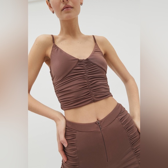 I. AM. GIA. Chocolate Estelle Top - Picture 1 of 6